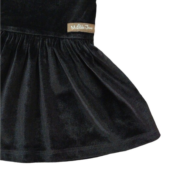 NWT Matilda Jane Black Ruffle Velvet Pants  SMALL - Picture 5 of 8